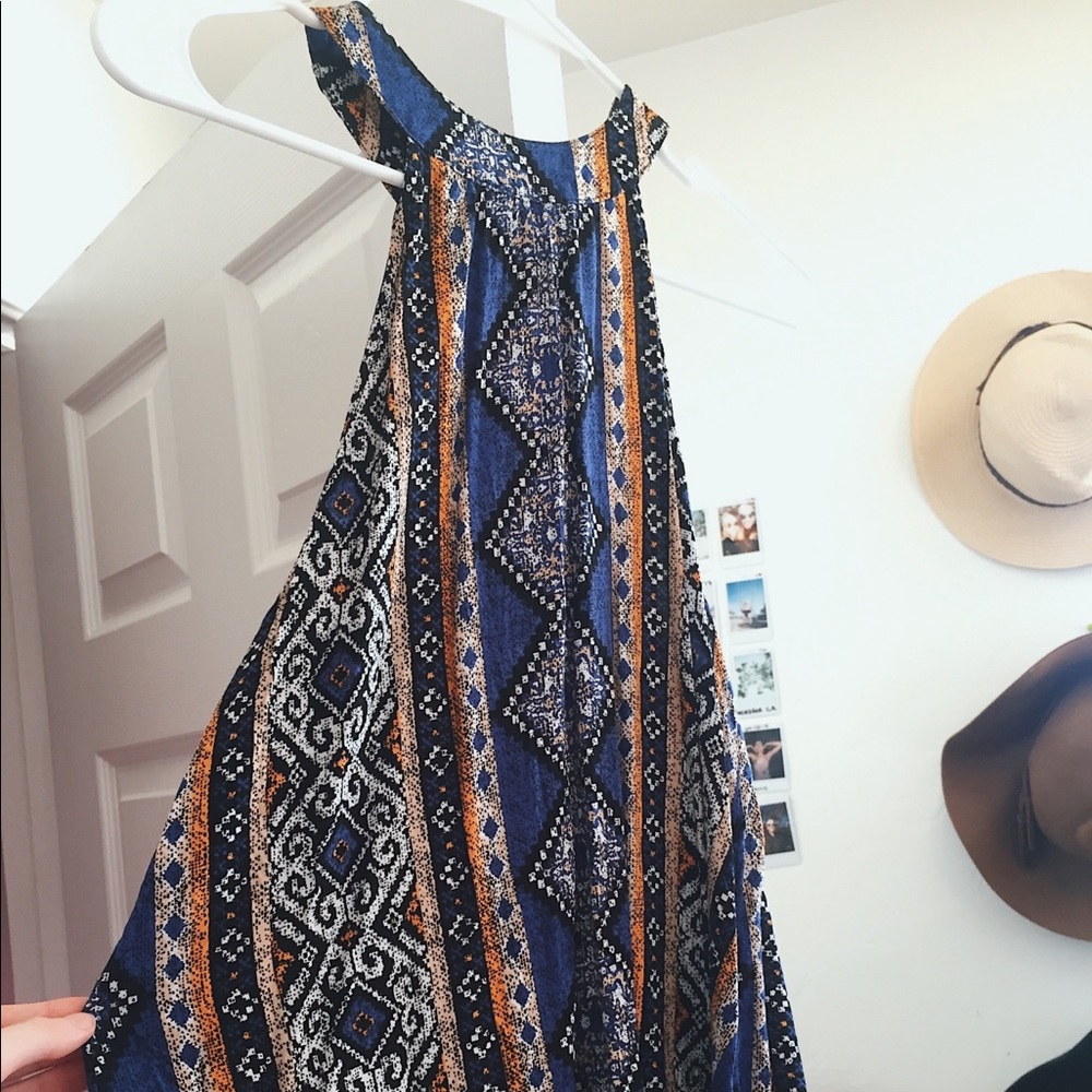 Tribal print high neck shirt